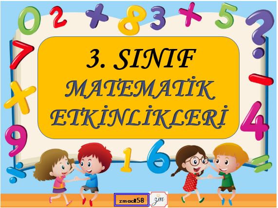 3. Sınıf Matematik Kesirler Etkinliği 8